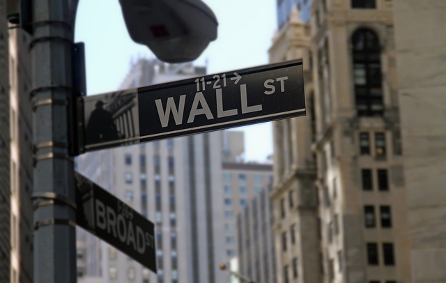 En bild av Wall Street, som nästan blivit synonymt med amerikanska börsen.